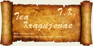 Tea Kragujevac vizit kartica